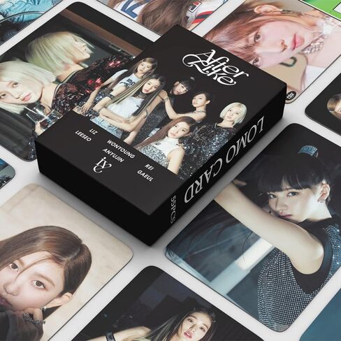 IVE Photo Cards 55pcs IVE After Like New Album Photocard KPOP IVE LOMO Cards New Album Photocard KPOP Postcards IVE merch Gift for Fans Daughter in Saudi Arabia