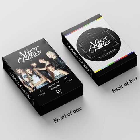 IVE Photo Cards 55pcs IVE After Like New Album Photocard KPOP IVE LOMO Cards New Album Photocard KPOP Postcards IVE merch Gift for Fans Daughter in Saudi Arabia