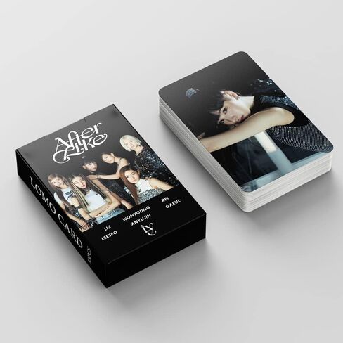 IVE Photo Cards 55pcs IVE After Like New Album Photocard KPOP IVE LOMO Cards New Album Photocard KPOP Postcards IVE merch Gift for Fans Daughter in Saudi Arabia