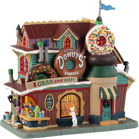 Lemax Village Collection Danny's Donuts & Coffee in Saudi Arabia