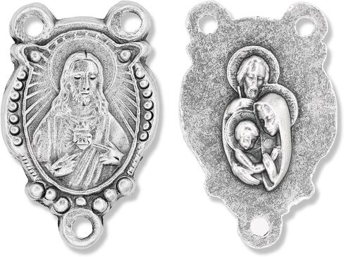 LOT of 5 - Sacred Heart/Holy Family Rosary Center Piece 3/4 بوصة in Saudi Arabia