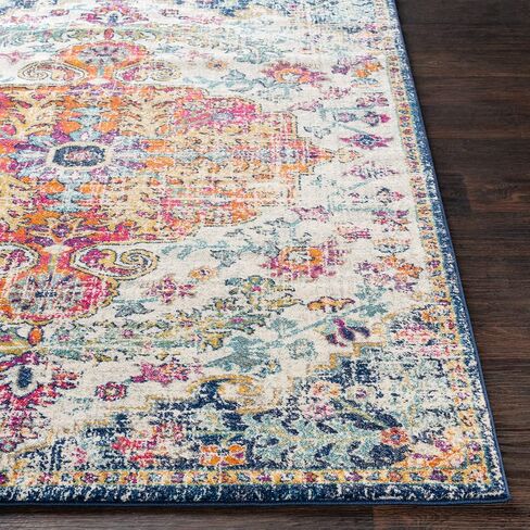 Livabliss Odelia Vintage Bohemian Area Rug,2' x 3',Beige in Saudi Arabia