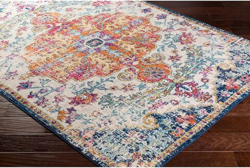 Livabliss Odelia Vintage Bohemian Area Rug,2' x 3',Beige in Saudi Arabia
