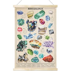 Tevxj Vintage Black Mushroom Poster Wall Art Prints Colorful Rustic Style of Mushroom Wall Hanging Illustrative Reference Chart Poster for Living Room Office Classroom Bedroom Playroom Dining Room