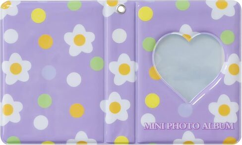 3 بوصة Kpop Photocard حامل كتاب Photocard Binder، Babyfond Mini Photo Album، Love Heart Hollow Small Photo Card Book Kpop Album Binder 40 جيوب (وردي B) in Kuwait