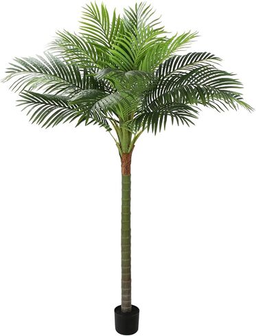 Palm Tree Artificial Tropical Plant 5FT Tall Faux Plants Indoor Fake Floor Plants Decorative Palm Tree House Plants Large Office Plant Artificial Palm Trees for Home Decor… in Kuwait