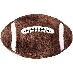 XIYUAN18inch Football Sports Pillow Plush Stuffed Sports Balls Soccer Toy Fluffy Durable Throw Pillow Cushion Sofa Room Decoration Soft Sports Toy Gift (Black/White) in Kuwait