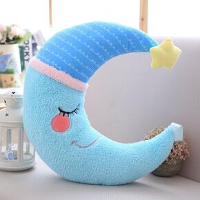Star Moon Cloud Pillow Cushion, Bedside Sofa Sleeping Pillow, Plush Toy Gift.-40cm
