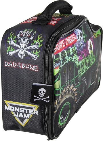 INTIMO Monster Jam Grave Digger Truck Shaped Insulated Big Large Work Lunch Box Bag in Saudi Arabia
