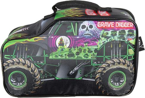 INTIMO Monster Jam Grave Digger Truck Shaped Insulated Big Large Work Lunch Box Bag in Saudi Arabia