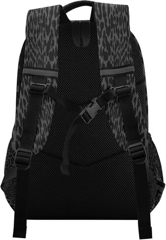 ALAZA Golden Leopard Print Cheetah Backpack For Students Boys Girls School Bag Animal Print Travel Daypack in Kuwait