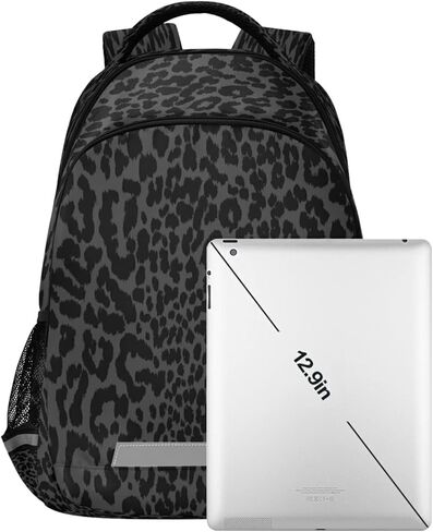 ALAZA Golden Leopard Print Cheetah Backpack For Students Boys Girls School Bag Animal Print Travel Daypack in Kuwait