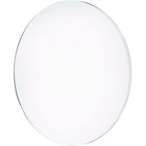 Marketing Holders Acrylic Round Sheet Circles 4" Clear Flat for DIY Crafts Wall Safer Light Weight Plastic Center Piece Wedding Events in Saudi Arabia
