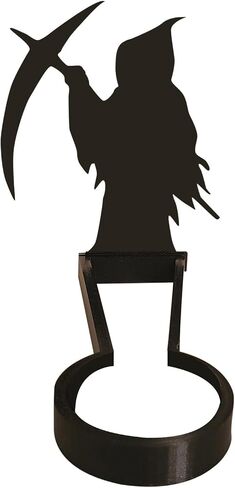 Funny Shadow Candle Holders, Black Candle Stick Candle Holder, Vintage Candles Stands, Home Bar Party Halloween Tabletop Candle Holders Decor for Shadows On Walls and Atmosphere (E) in Saudi Arabia
