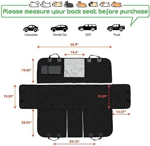 vailge Pet Seat Covers, 100% Waterproof, Scratch Proof, Nonslip, 600D Heavy Duty Dog Hammock for Back Seat, car, Trucks, SUV in Kuwait