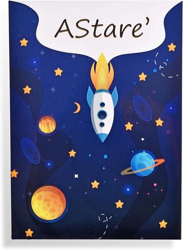 AStare' Glow in The Dark Stars for Ceiling or Wall – 173 Pieces – 2D Adhesive Stickers, Moon Included – Perfect for Kid’s Bedroom – Create a Luminous Starry Sky for Soothing and Gentle Light in Saudi Arabia