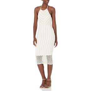 GUESS Women's Sleeveless Simona Crochet Tie Back Dress in Saudi Arabia