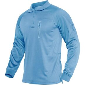 MAGNIVIT Men's Tactical Short and Long Sleeve Polo Shirts Outdoor Performance Military Cargo T-Shirts