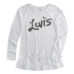 Levi's Girls' Long Sleeve Graphic T-Shirt