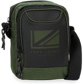 Pepe Jeans Medium Shoulder Bag, Green in Saudi Arabia