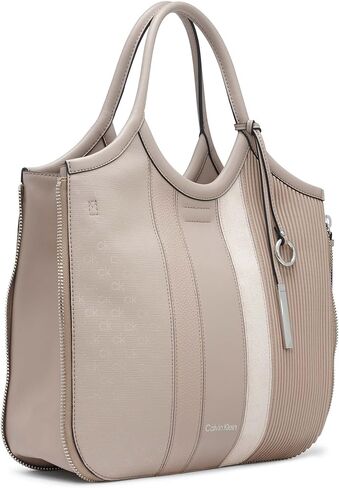Calvin Klein Gabrianna Novelty Slim Side Zip Tote in Kuwait