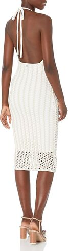 GUESS Women's Sleeveless Simona Crochet Tie Back Dress in Saudi Arabia