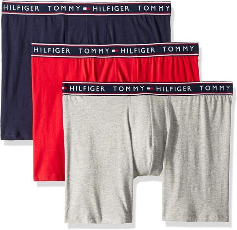 مجموعة سراويل بوكسر مطاطية من القطن للرجال من Tommy Hilfiger in Kuwait