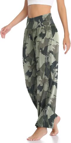 TARSE Womens Wide Leg Pants Casual Loose Yoga Sweatpants Comfy Lounge Pajama Flowy Pants Pockets in Saudi Arabia