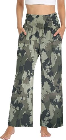 TARSE Womens Wide Leg Pants Casual Loose Yoga Sweatpants Comfy Lounge Pajama Flowy Pants Pockets in Saudi Arabia