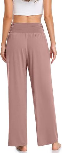 TARSE Womens Wide Leg Pants Casual Loose Yoga Sweatpants Comfy Lounge Pajama Flowy Pants Pockets in Saudi Arabia