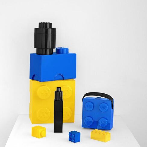 LEGO Blue Storage Box Brick 2 Bright, 2 Knobs in Saudi Arabia