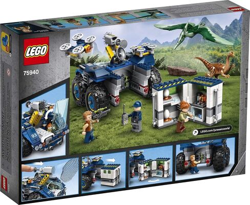 LEGO Jurassic World Gallimimus and Pteranodon Breakout 75940, Dinosaur Building Kit for Kids, Featuring Owen Grady, Claire Dearing and ACU Trooper Minifigures for Creative Play (391 Pieces) in Saudi Arabia