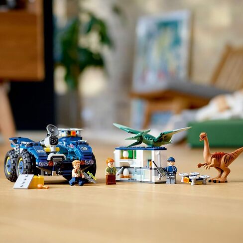 LEGO Jurassic World Gallimimus and Pteranodon Breakout 75940, Dinosaur Building Kit for Kids, Featuring Owen Grady, Claire Dearing and ACU Trooper Minifigures for Creative Play (391 Pieces) in Saudi Arabia