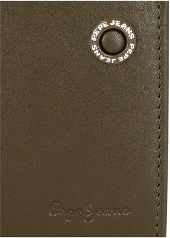Pepe Jeans Men's Wallet, Black/White in Saudi Arabia