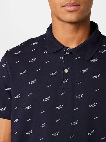 GUESS Men's Corey Short Sleeve Polo in Saudi Arabia