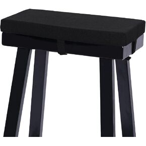 baibu Rectangle Bench Stool Cushion, Non-Slip Saddle Stool Seat Cushions Bar Stool Cushion with Machine Washable Cover - One Cushion Only (Beige, 18x9.5x1.5in) in Kuwait