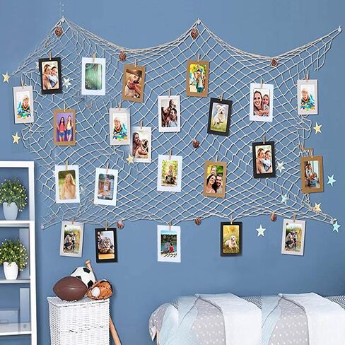 30 PCS DIY Paper Photo Frames 4x6 Picture Frame with Wooden Clips and String Hanging Cardboard Photo Frame 10x15 cm Set for Home Wall Décor in Kuwait