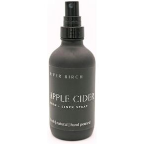 Apple Cider Scented Linen and Room Spray | Home Fragrance | 4 oz Glass Black Bottle | Luxury Signature Scent | Handmade in Texas