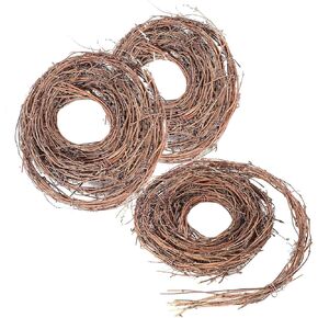 2 Pack 15 Feet DIY Crafts Natural Grapevine Twig Vine Garland Wreaths for Wedding House Holiday Door Wall Decor in Saudi Arabia