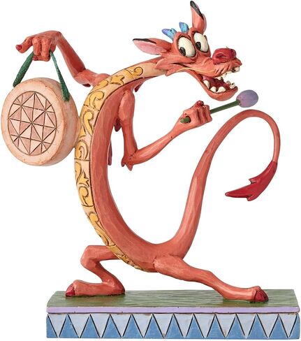 مجسم شخصية ديزني تراديشينال Look Alive Mushu من انيسكو، 9 × 5 × 11 سم in Saudi Arabia