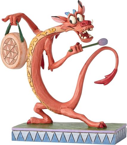 مجسم شخصية ديزني تراديشينال Look Alive Mushu من انيسكو، 9 × 5 × 11 سم in Saudi Arabia