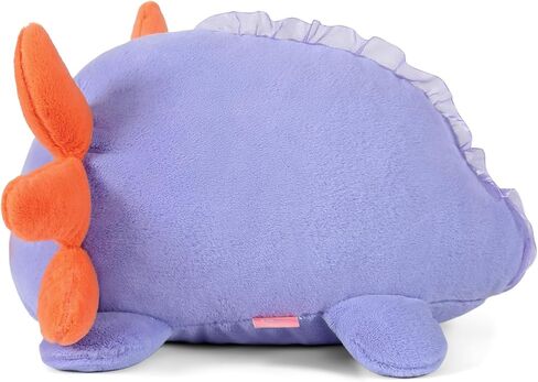 Ditucu Cute Axolotl Plush Pillow Soft Salamander Stuffed Animal Toys Kawaii Plushie Dolls Gifts for Kids Black Pink 11.8 inch in Kuwait