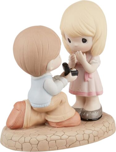 Precious Moments, Will You Marry Me?, Bisque Porcelain Figurine, 133022 in Saudi Arabia