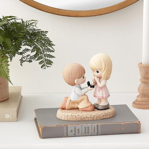 Precious Moments, Will You Marry Me?, Bisque Porcelain Figurine, 133022 in Saudi Arabia