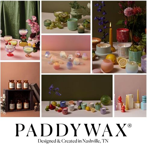 Paddywax Relish Artisan Hand-Poured Soy Wax Scented Candle, 9.5-Ounce Glass Jar with Lid, Balsam + Fir in Saudi Arabia