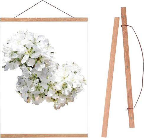 OceeK 16x20 16x24 Poster Frame Magnetic Poster Frame Hanger 17x22 17x23 17x24 17x11 16x24 16x22 16x20 Magnetic Poster Hanger 16 17 Inch Teak Wood Poster Picture Frame（17“ Teak Wood） in Kuwait