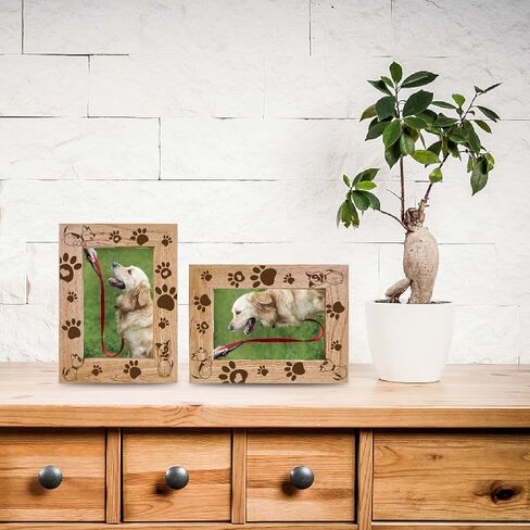 CREATCABIN Engraved Frame Picture Photo Frame 10 Years of Marriage Tabletop 4" x 6" Vertical Natural Displayed for 10th Wedding Anniversary Wife Husband Sentimental Gift Home Desk Decor in Kuwait