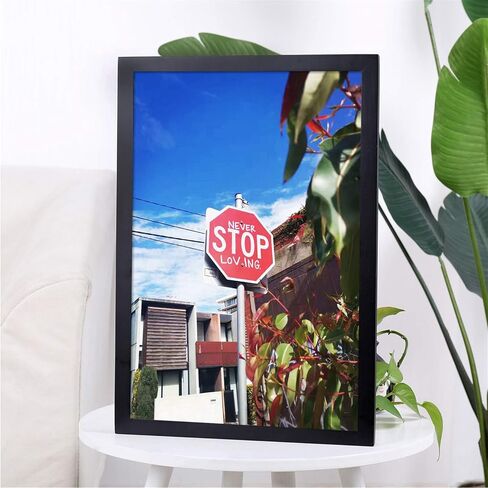 3 Pack 4x6 Collage Picture Frame Black 8 Openings,Display 8 Pcs 4x6 inch photos with Mat Or 16x20 Inch Without Mat,Solid Wood poster frames,Wall Hanging Horizontal and Vertical Display in Kuwait