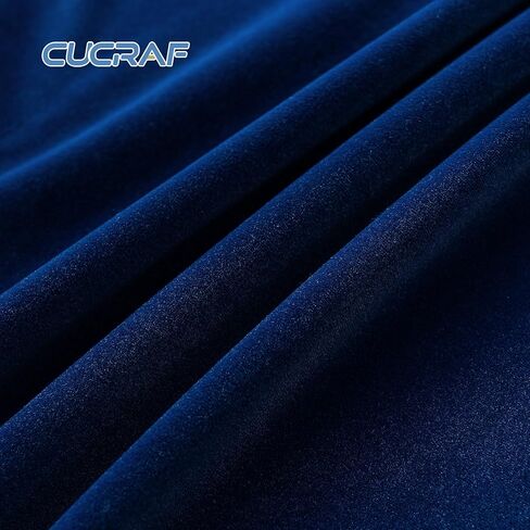 CUCRAF Dark Olive Green Velvet 100% Blackout Curtains 84 inches Long, Thermal Insulated, Noise Reducing Rod Pocket Luxury Vintage Drapes for Bedroom Living Room(52x84 inches, 2 Panels) in Kuwait
