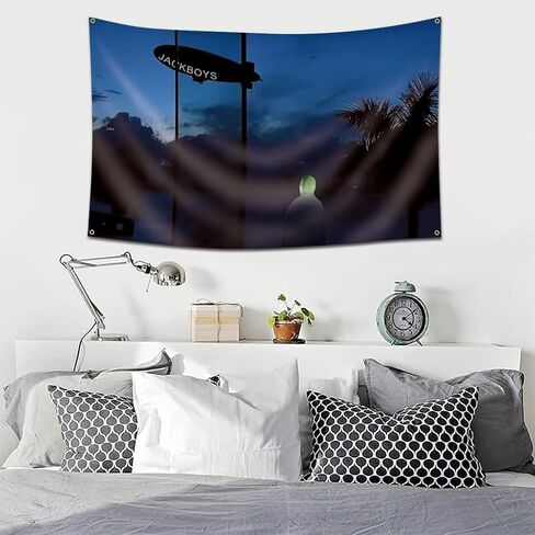 AJILUYA Jackboys Flag Rap Tapestry 3x5 Feet Top Rapper Art Music Album Covers for Bedroom Living Room College Dorm Wall Decor in Kuwait